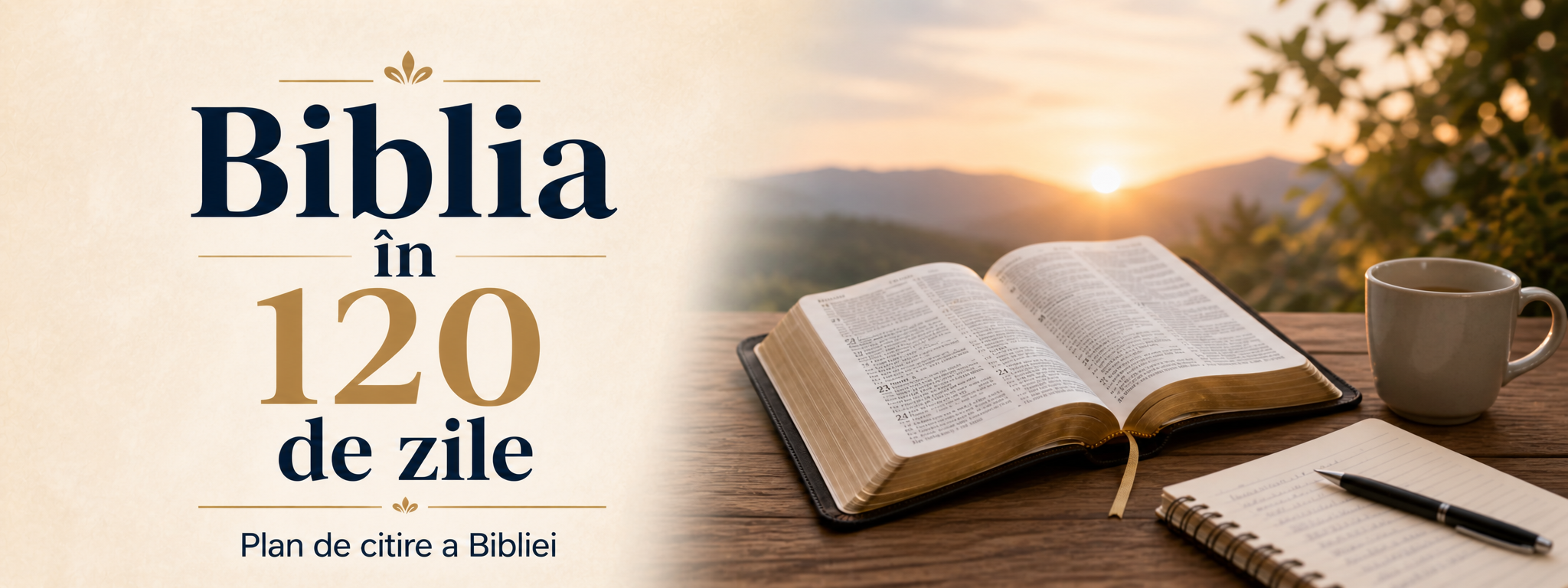 Citește Biblia în 120 de zile