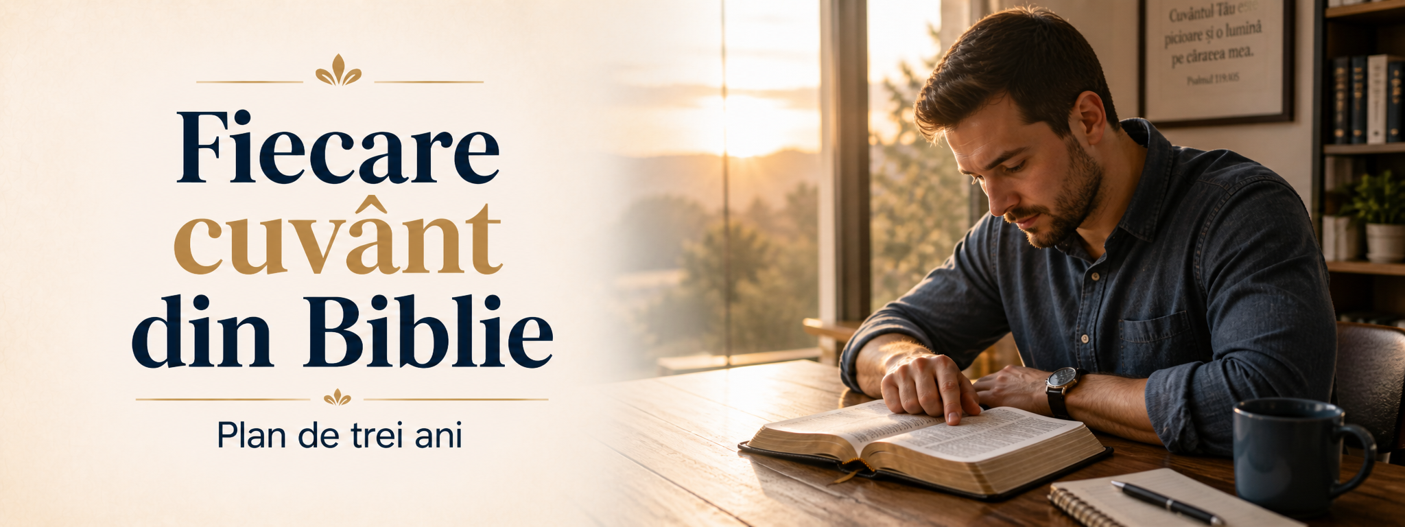 Fiecare cuvânt din Biblie — plan de 3 ani