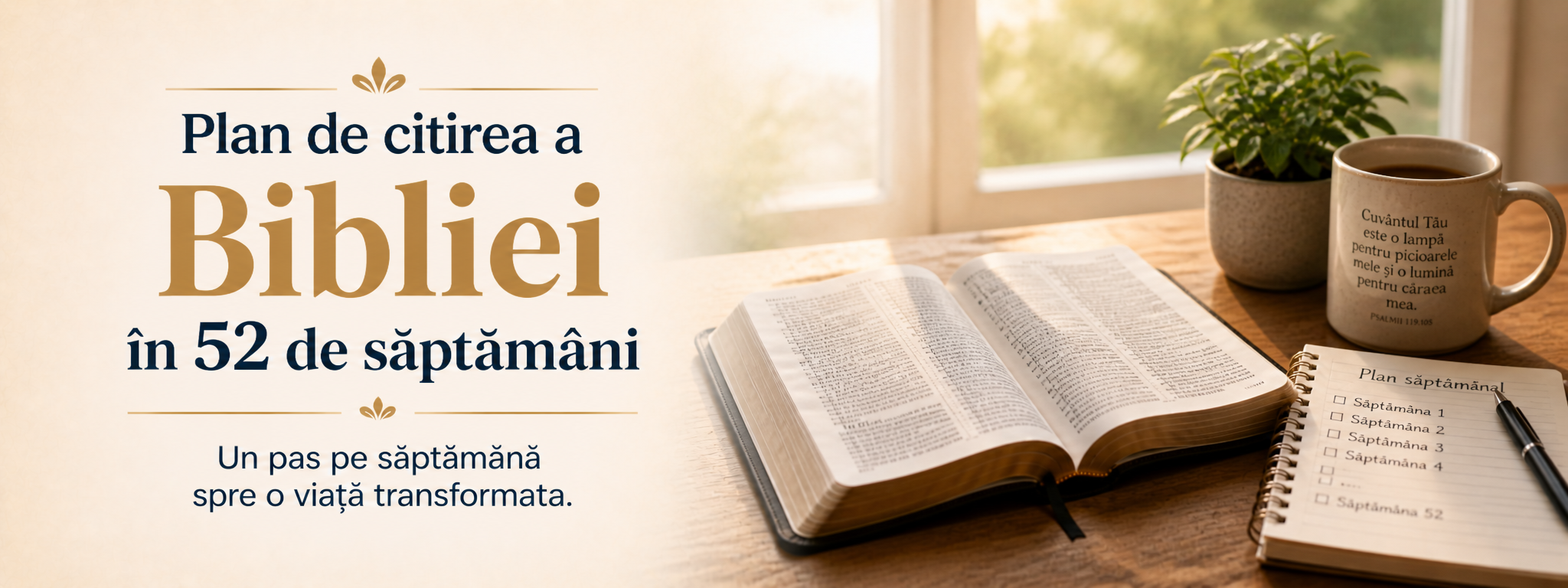 Plan de citire a Bibliei în 52 de săptămâni